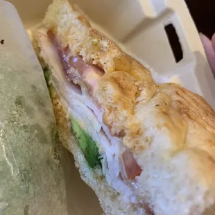 Chipotle Turkey Club Panini