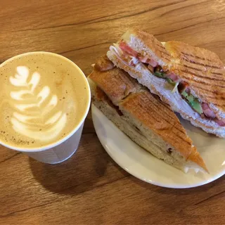 Chipotle Turkey Club Panini