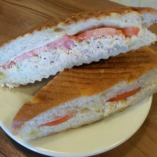 Lemon Zest Tuna Panini