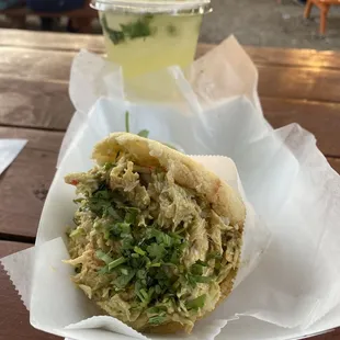 Arepa pineada