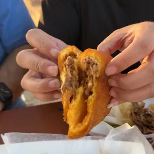 Shredded Beef Empanada