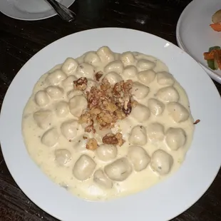 Cheese Walnut Gnocchi