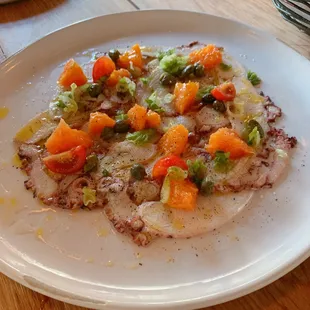 Octopus Carpaccio