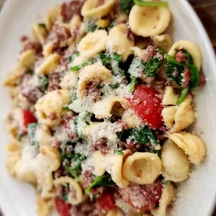 Orecceitte con salsicci