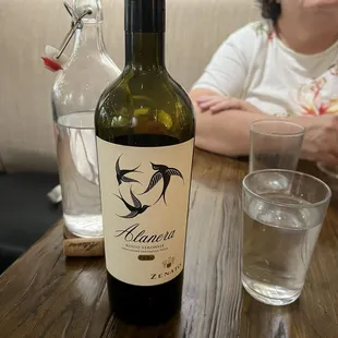 This was a wonderful red blend Italian wine that perfectly accompanied our outstanding meal.