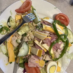 Salads are fresh with good protein options. Perfect for those who don't want a heavy breakfast or meal but you will still be satisfied.