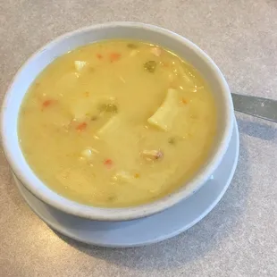 Chicken Dumpling soup