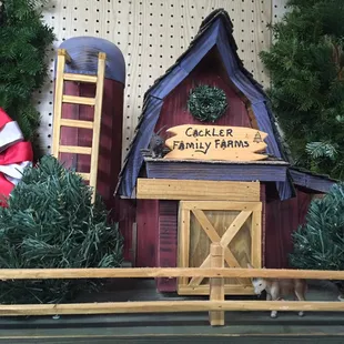 Display in the office area