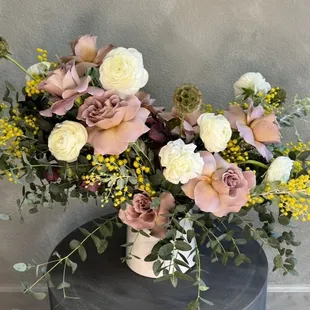 Cafe Latte Rose Arrangement