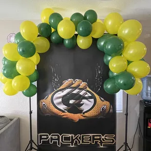 Green Bay Packers backdrop