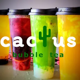Cactus Bubble Tea