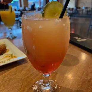 Froze watermelon margarita