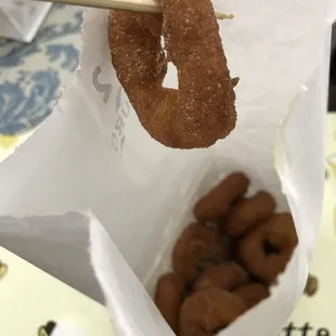 These donuts were so worth the drive out to the swap meet on Sunday afternoon. The lunch was great too! Get 24 for sure.