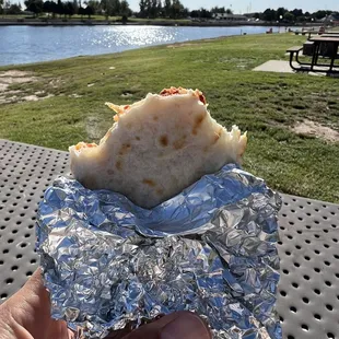 Breakfast Burrito with Chorizo