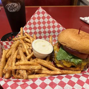 Buffalo Truffle Burger