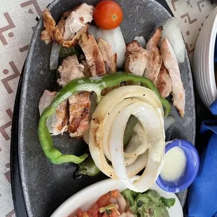Chicken fajitas