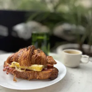 Breakfast Sandwiches and baked Goods