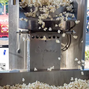 Fresh kettle corn is the only way to go!
