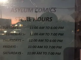 Asylum Comics