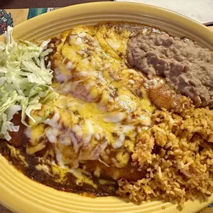 Chicken &amp; Cream Cheese Enchiladas