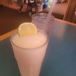 The unique key lime frozen margarita