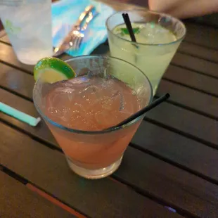 Pomegranate and Lime margarita