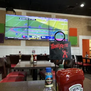 Huge screen for those must watch sport events