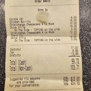 Receipt