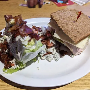 Lunch Pick 2 for $11: 1/2 Turkey Sandwich w/ a Wedge Salad.