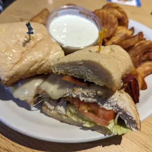 Cactus Melt Sandwich for $16 + $2 up-charge for Sidewinder fries.