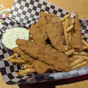 Chicken Strips for $13.