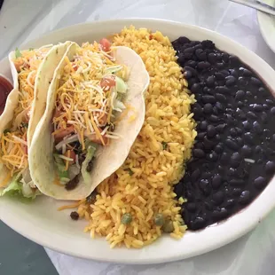 Taco platter