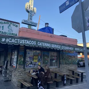 Cactus tacos