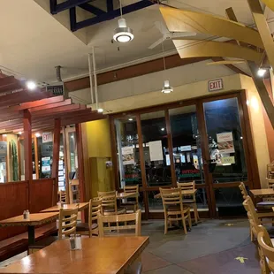 The dining area of Cactus.