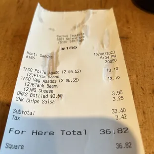 Talk about a pricey taco date... just can't win for simplicity these days...