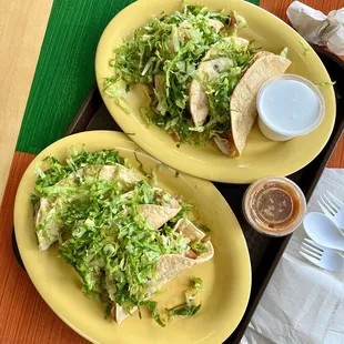 Shrimp crispy tacos