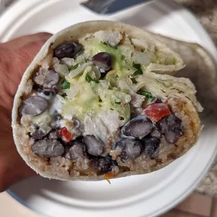 Fish burrito