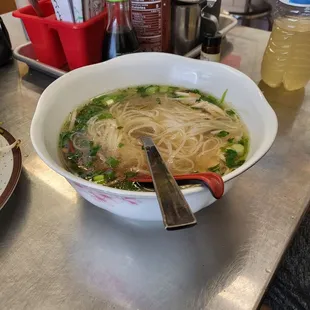 Chicken pho.