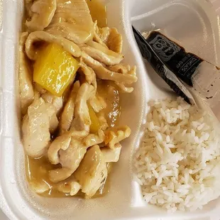 Pineapple chicken
