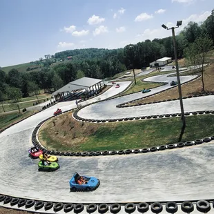 Three Go-Cart Tracks!  Driving fun for all ages!