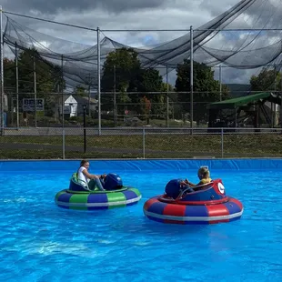 Bumper Boats are so much fun on hot summer days!