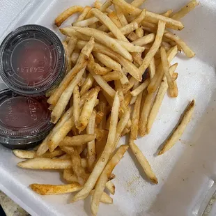 Fries that came with tasting menu (it was a lot even though looks otherwise!)