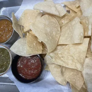 Chips and Salsa Flight