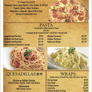 Menu page 4