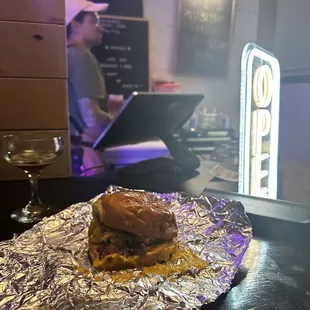 Breakfast sando