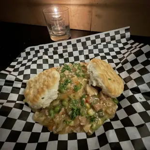 Pot Pie Biscuit