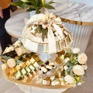 A beautiful gift arrangement.