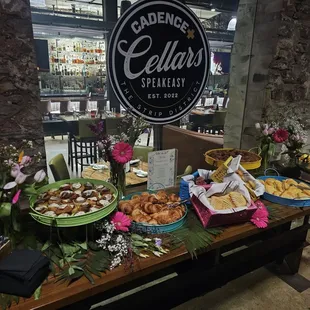 Private event in restaurant