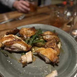 Cornish hen plate