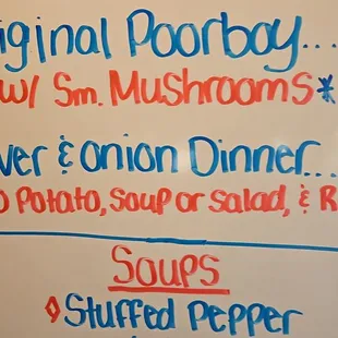 Lives and onions special